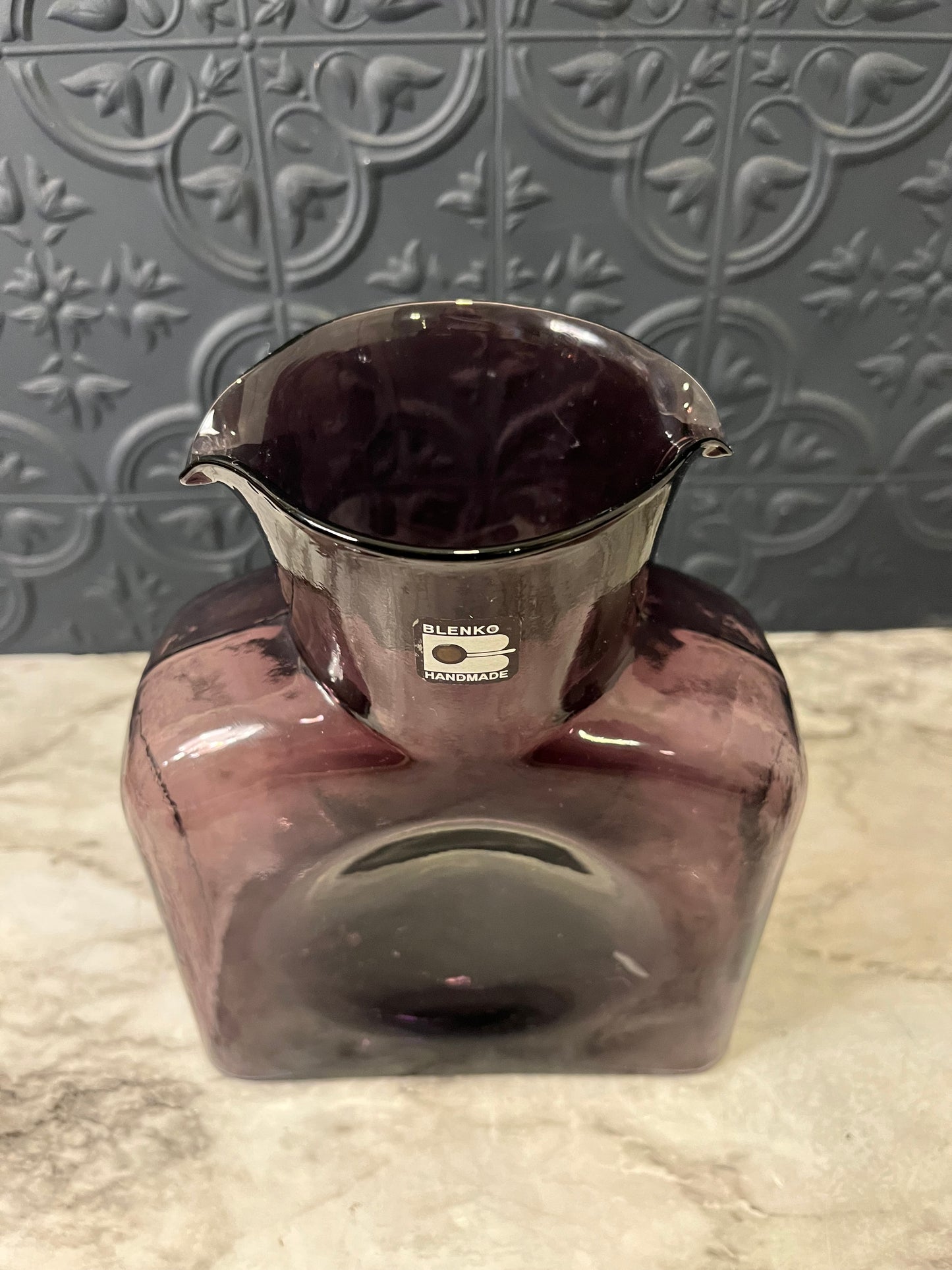 Blenko Amethyst pitcher