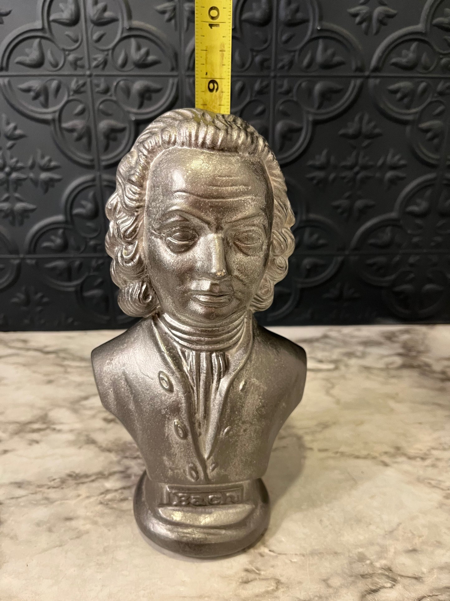 Silver Color Bust of Bach