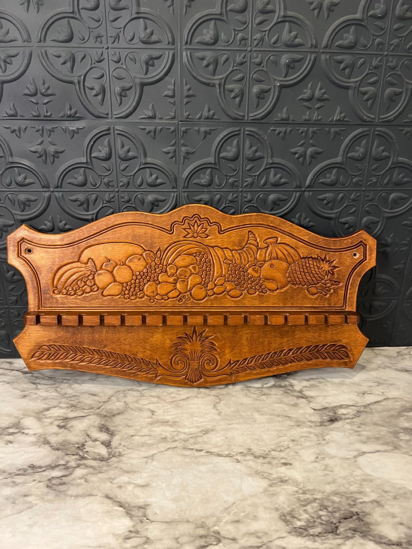Wood Spoon Holder Wall hanging