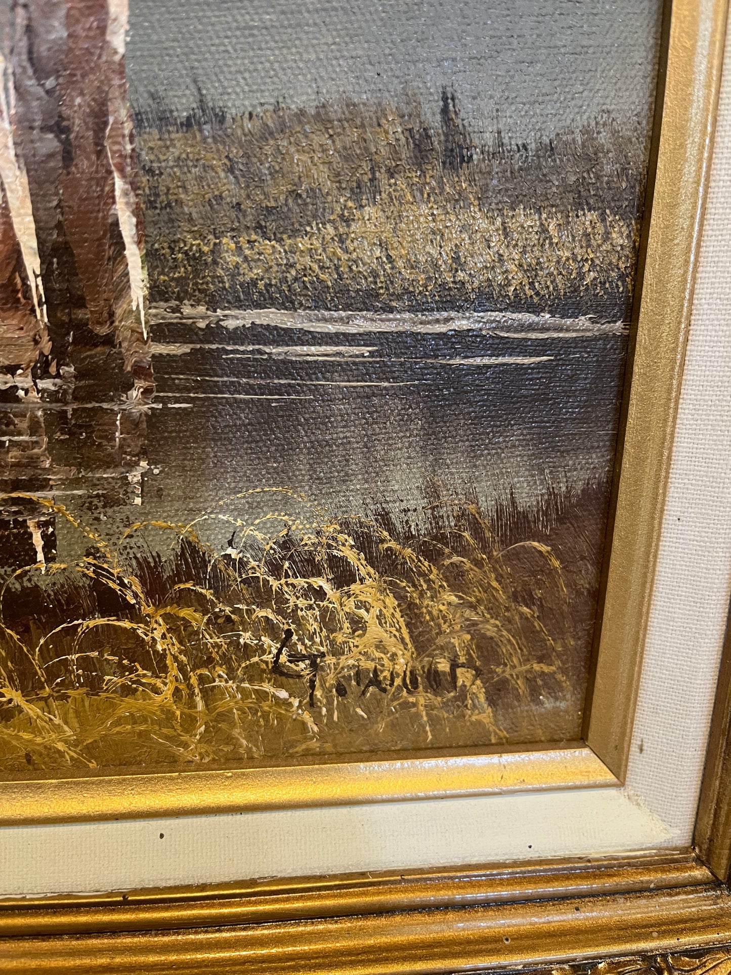 Original Flying Duck Painting