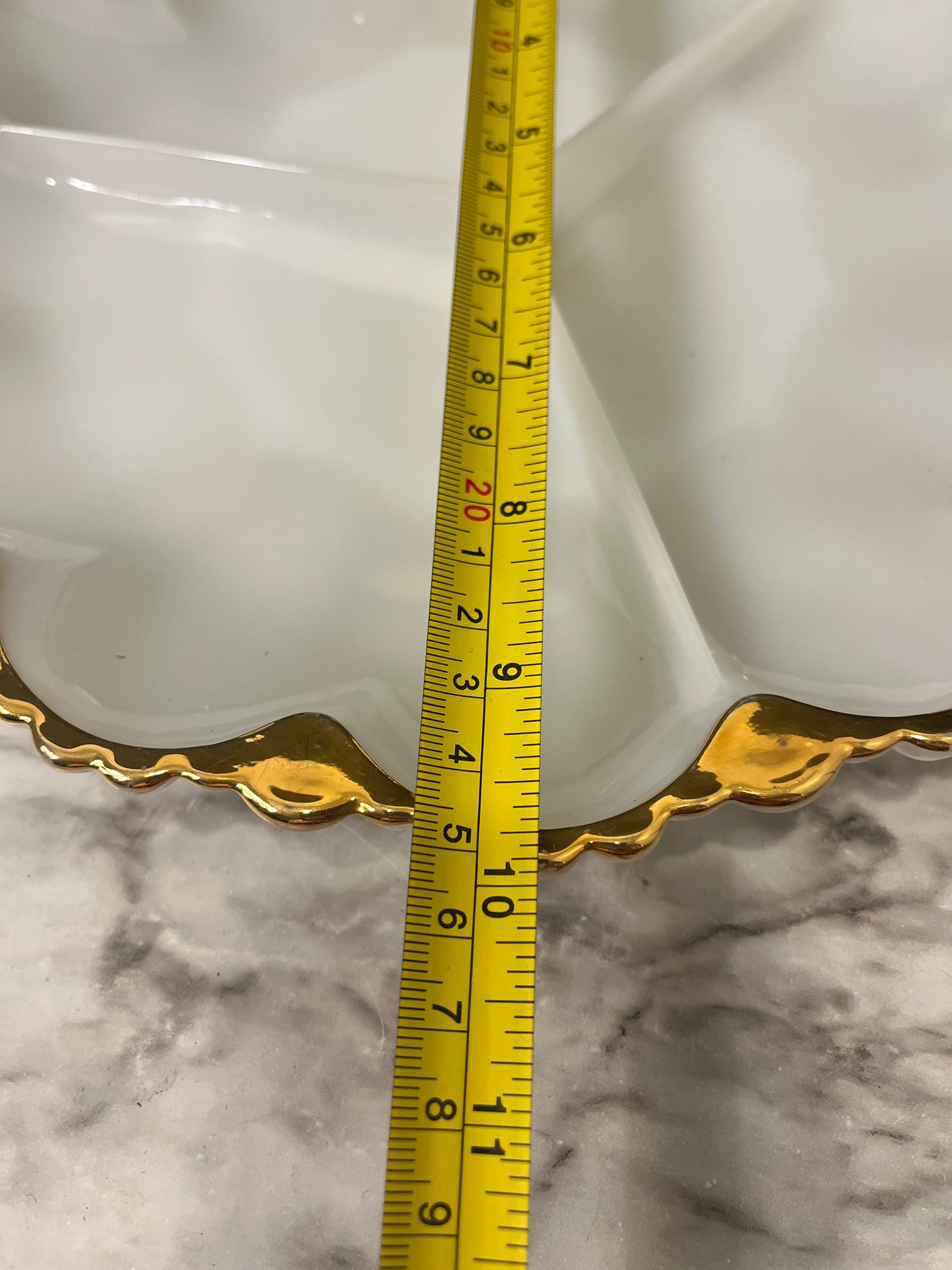 Anchor Hocking Fire King Divided Tray