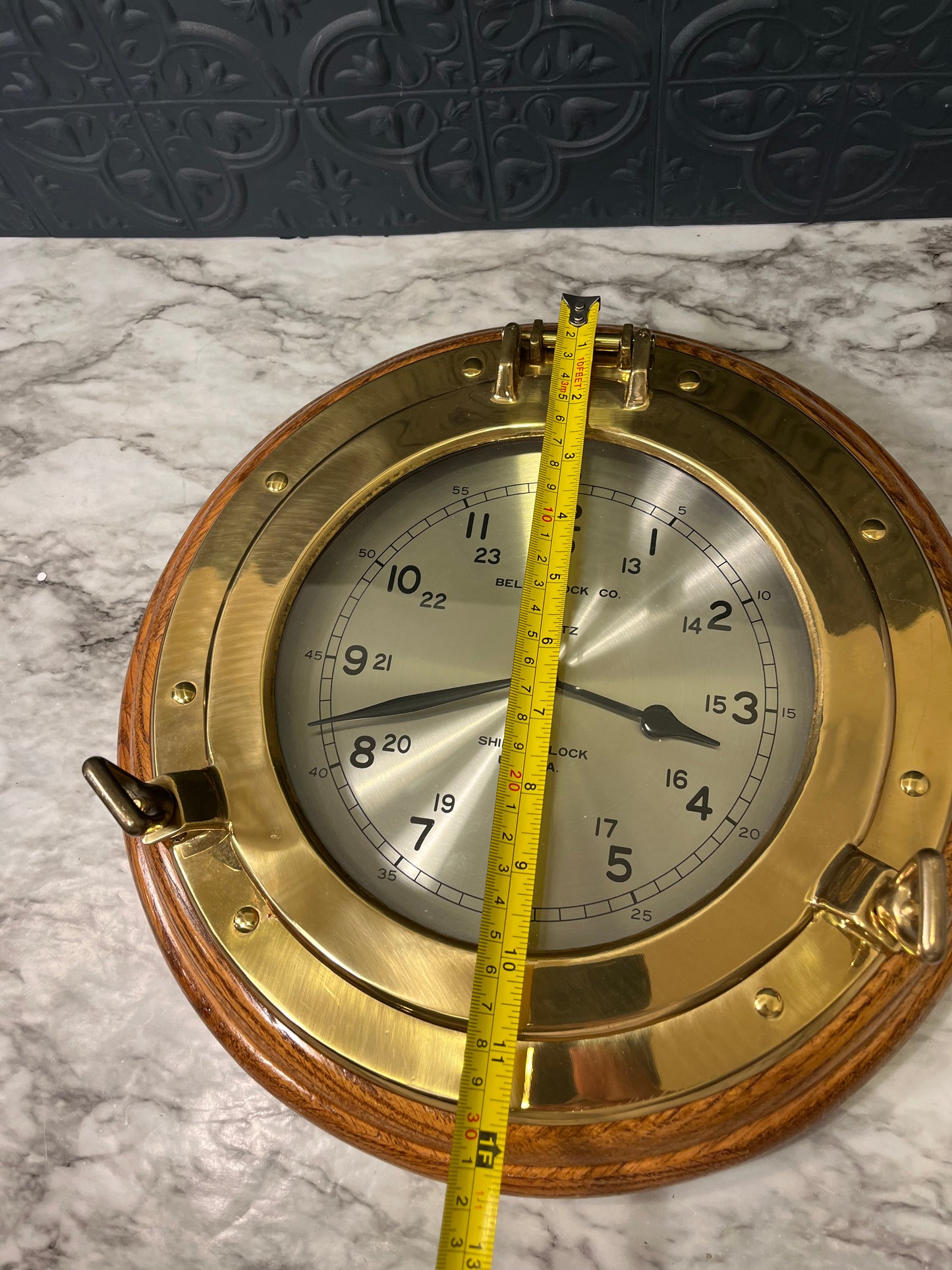 Belll Clock Company Ships clock