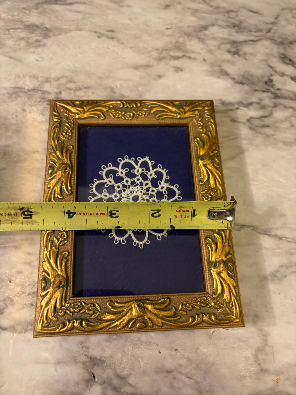 4x6 Framed Doiley
