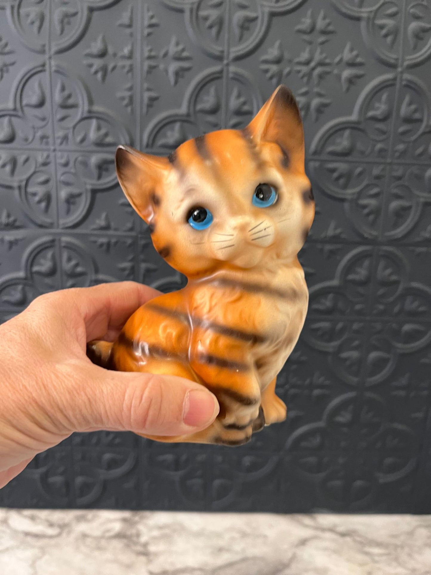 Ceramic Tiger Cat - Small