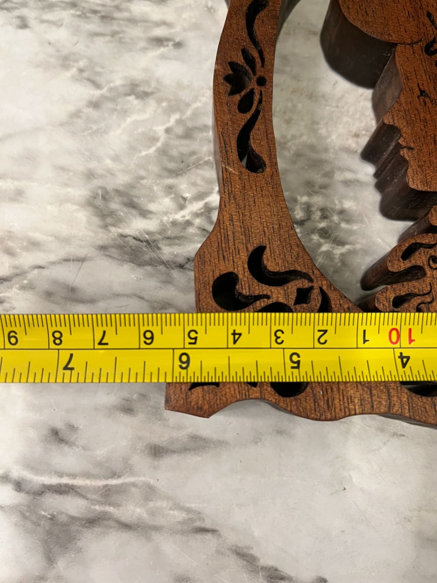 Laser Cut Woman on Wood