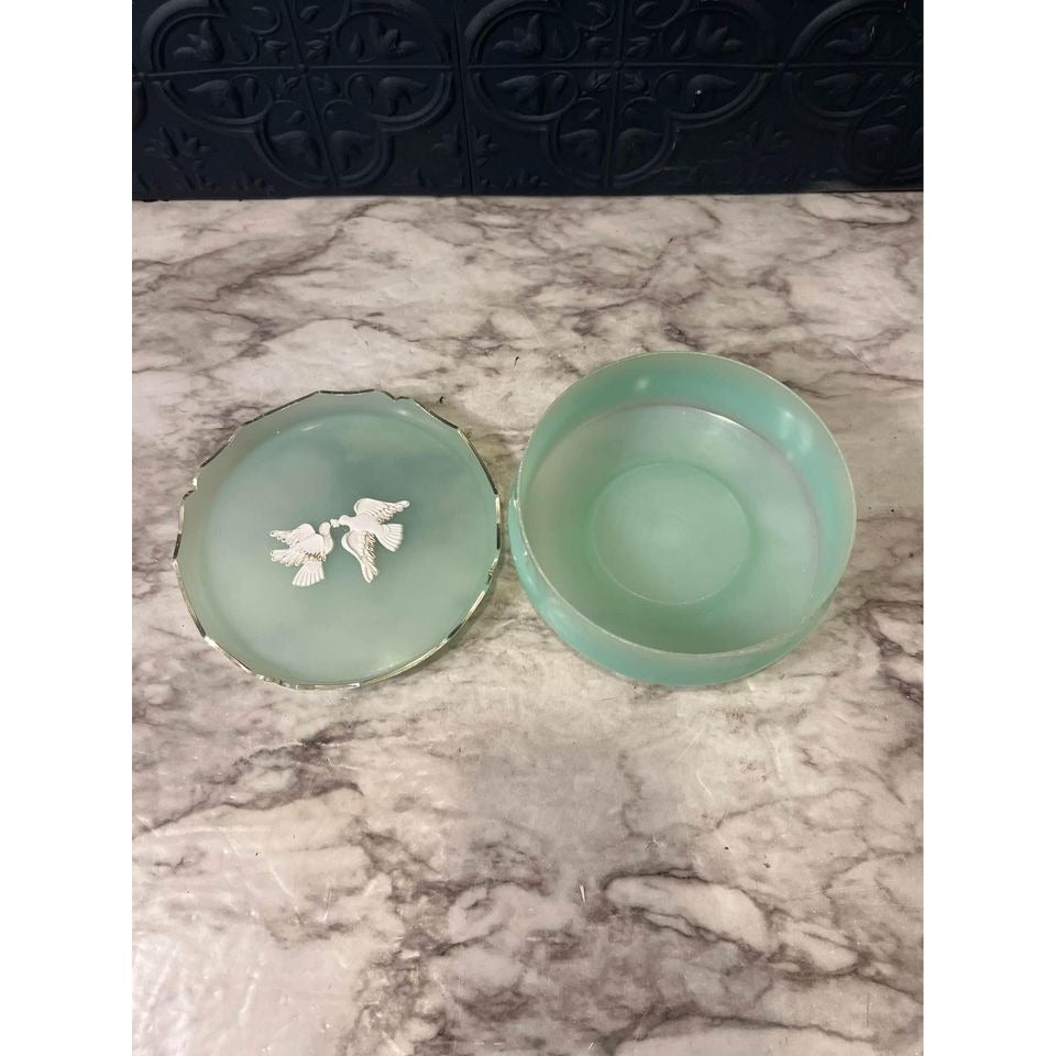 Avon Green Duster Box