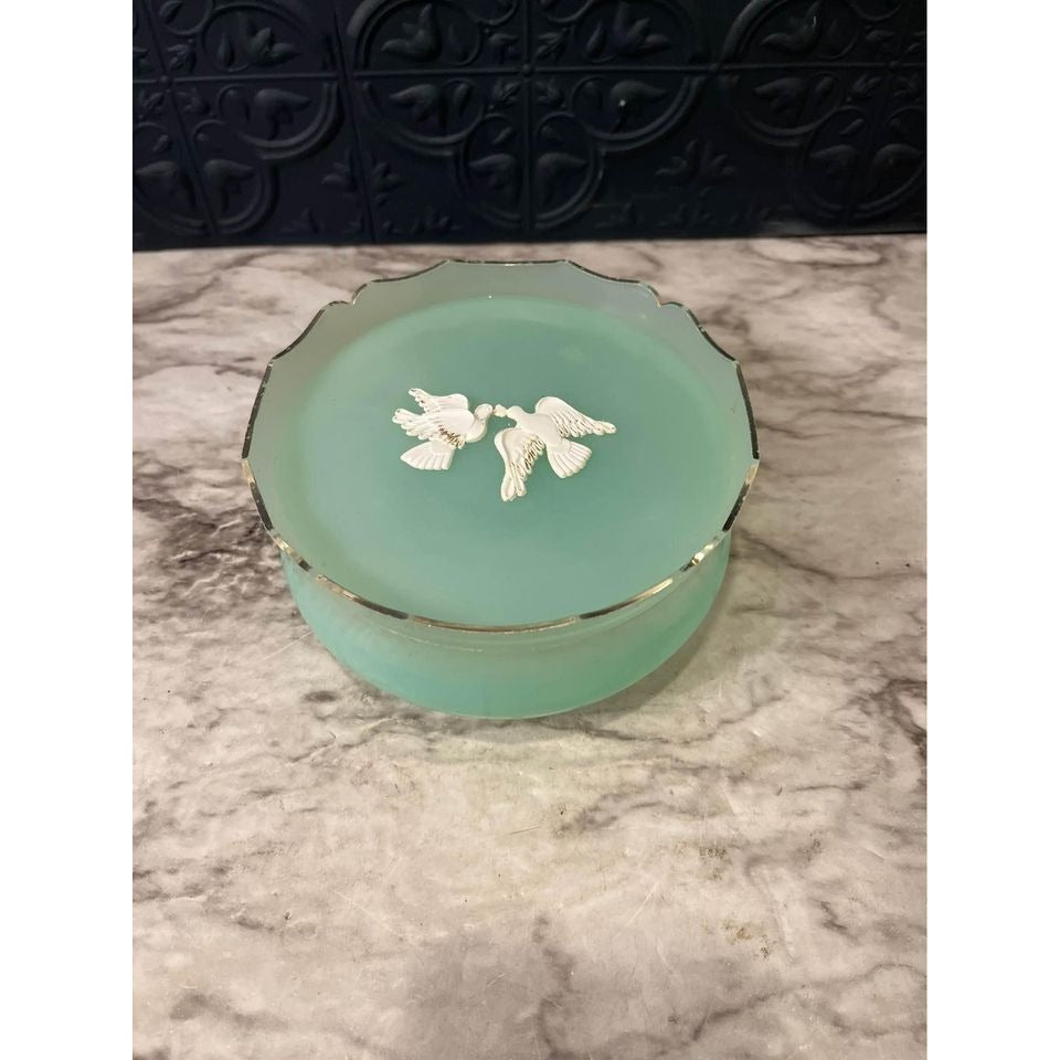 Avon Green Duster Box