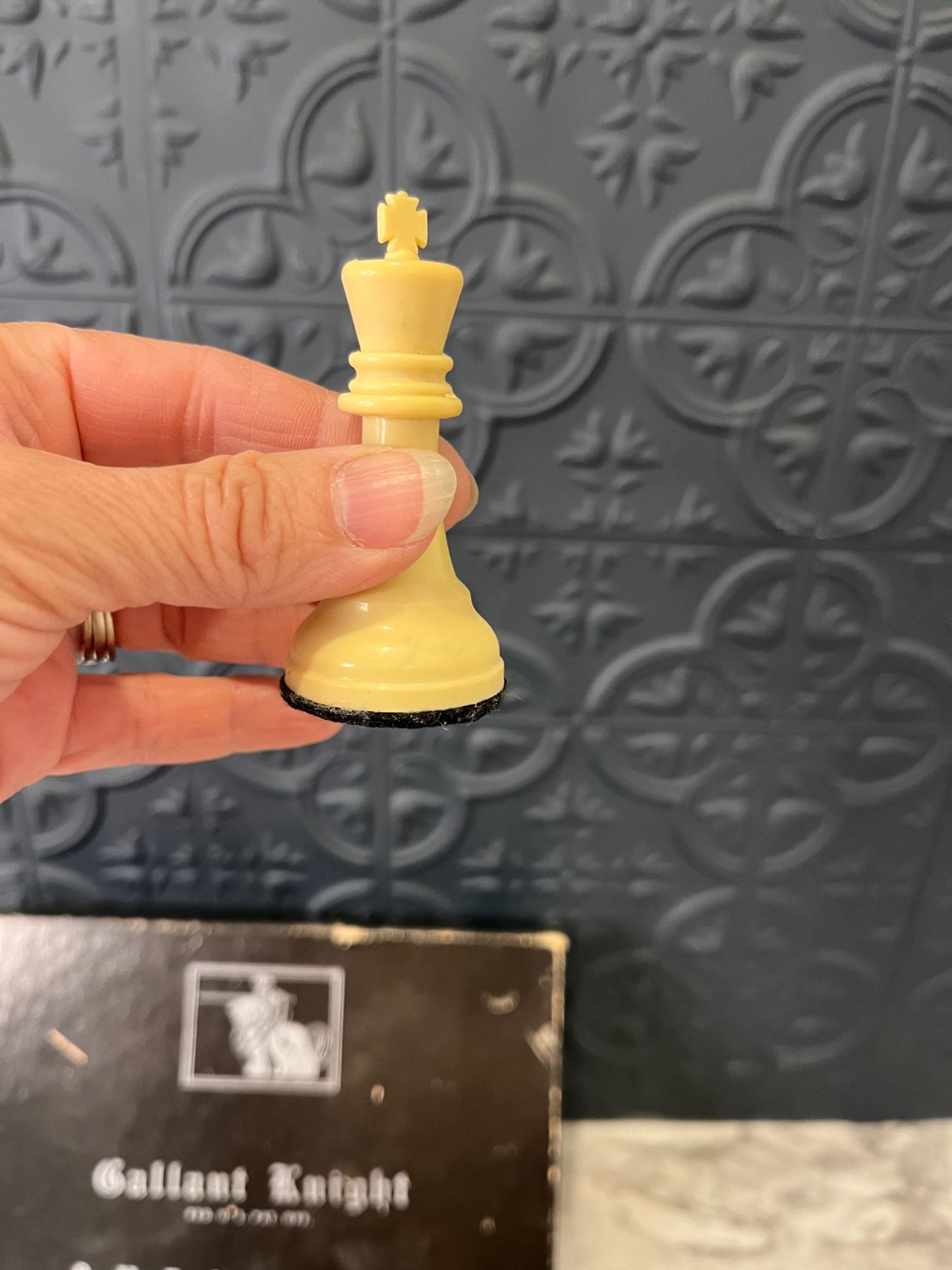 Chessmen - black and white set