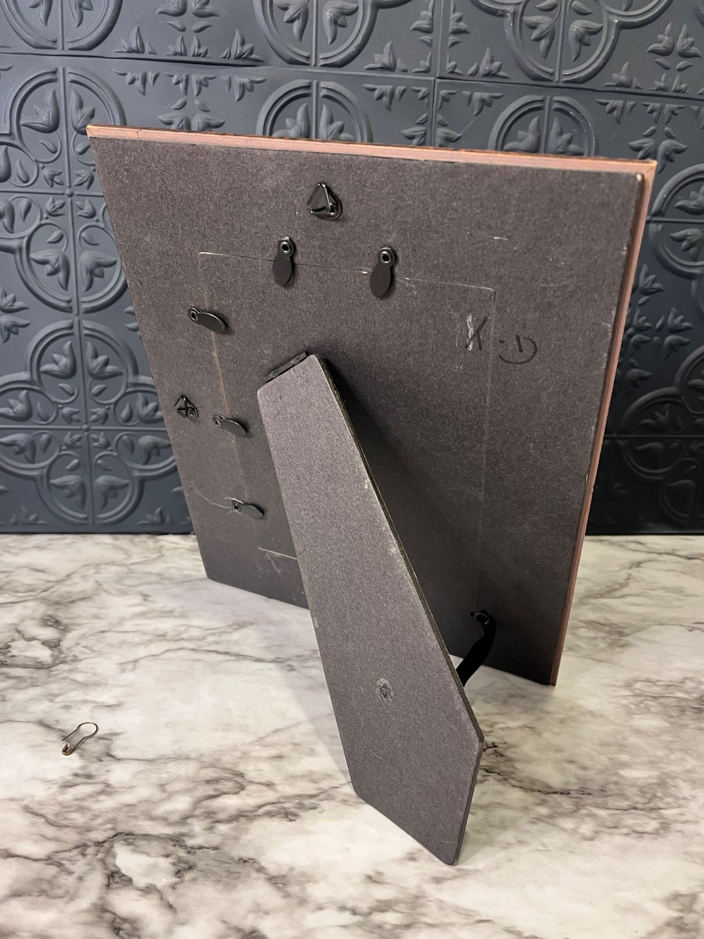 Purple and Blue abstract landscape painting by Jessie