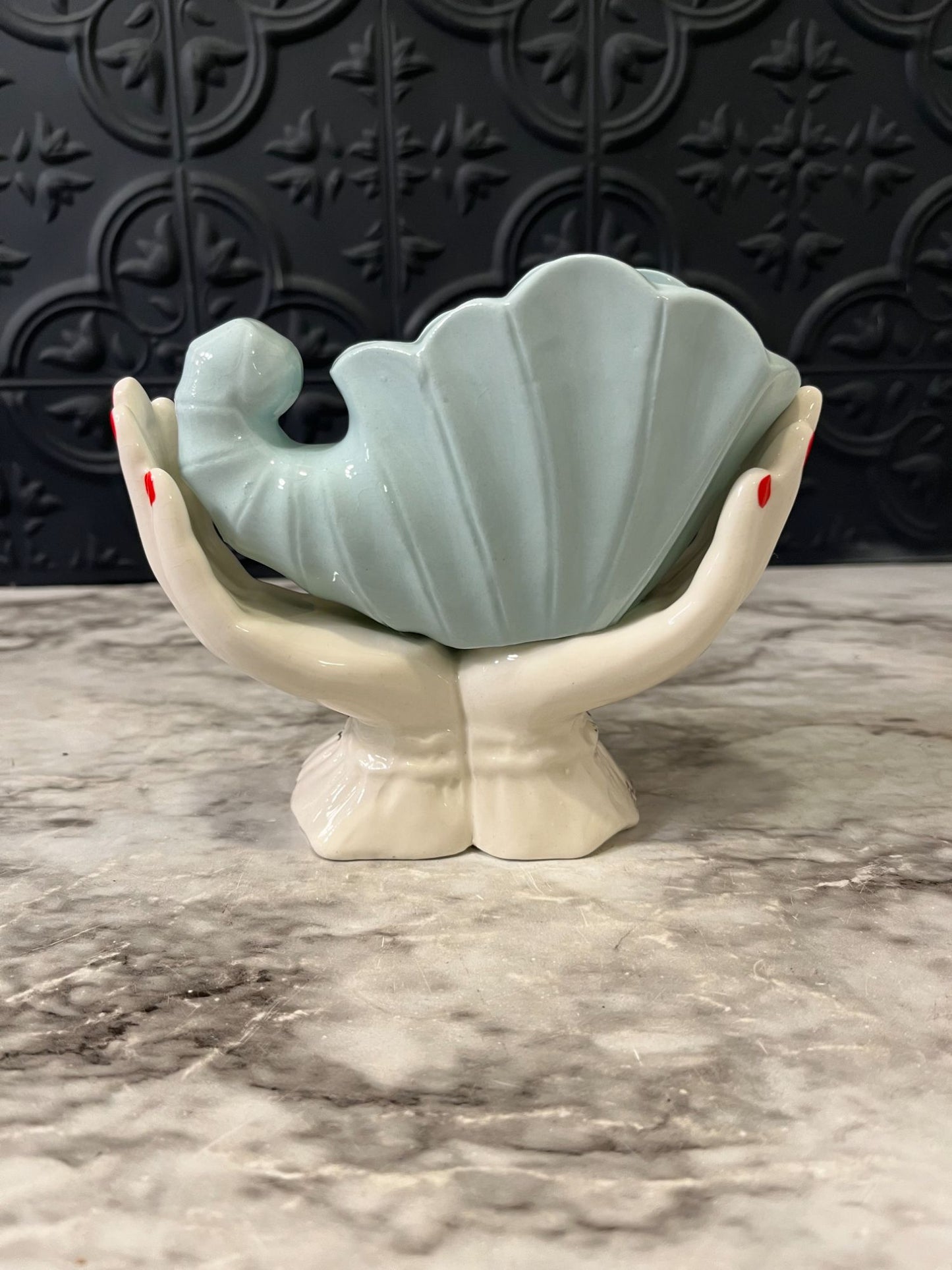 Tilso Porcelain Hands Holding Vase