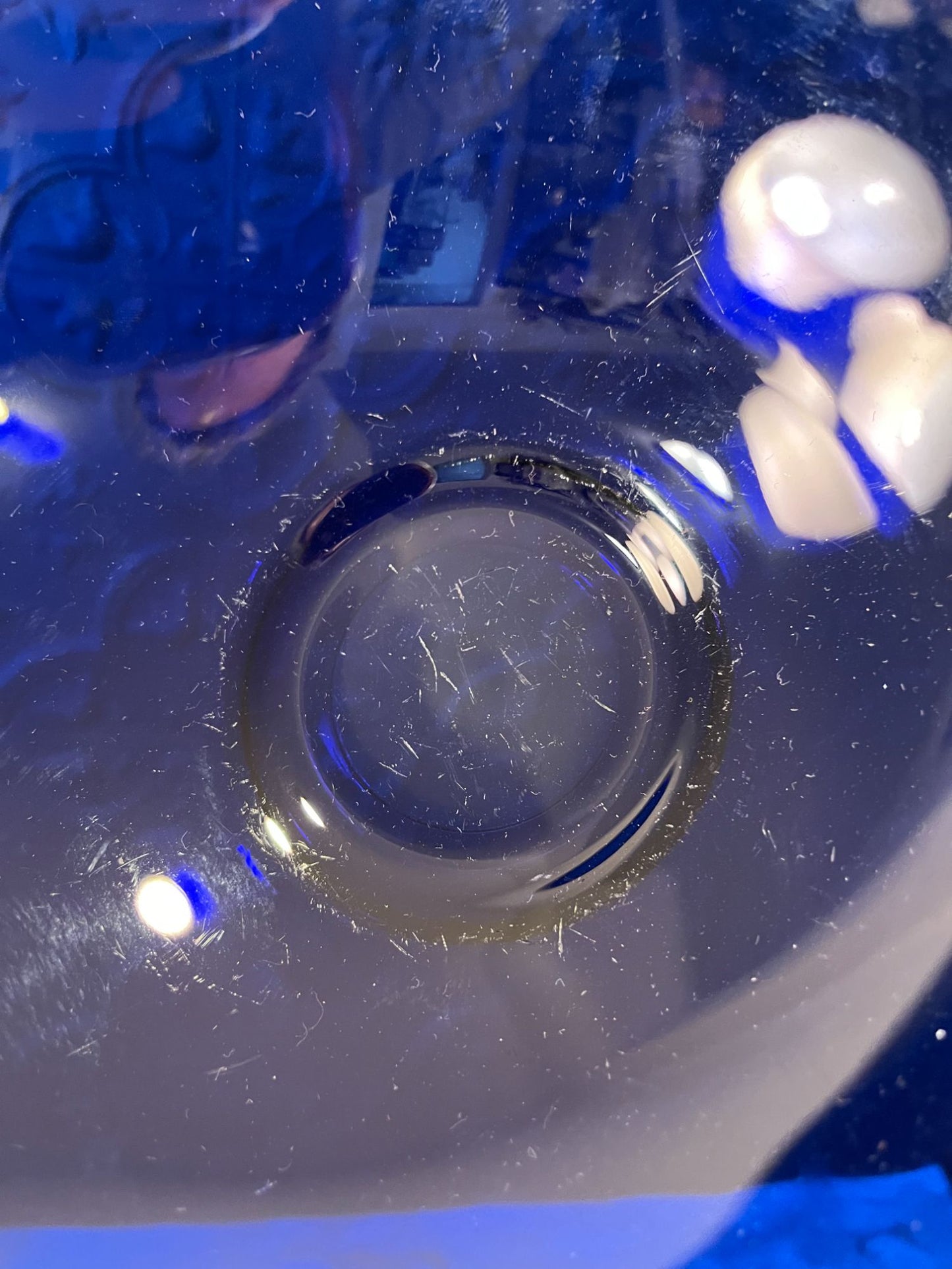 Cobalt Blue Glass Bowl Small