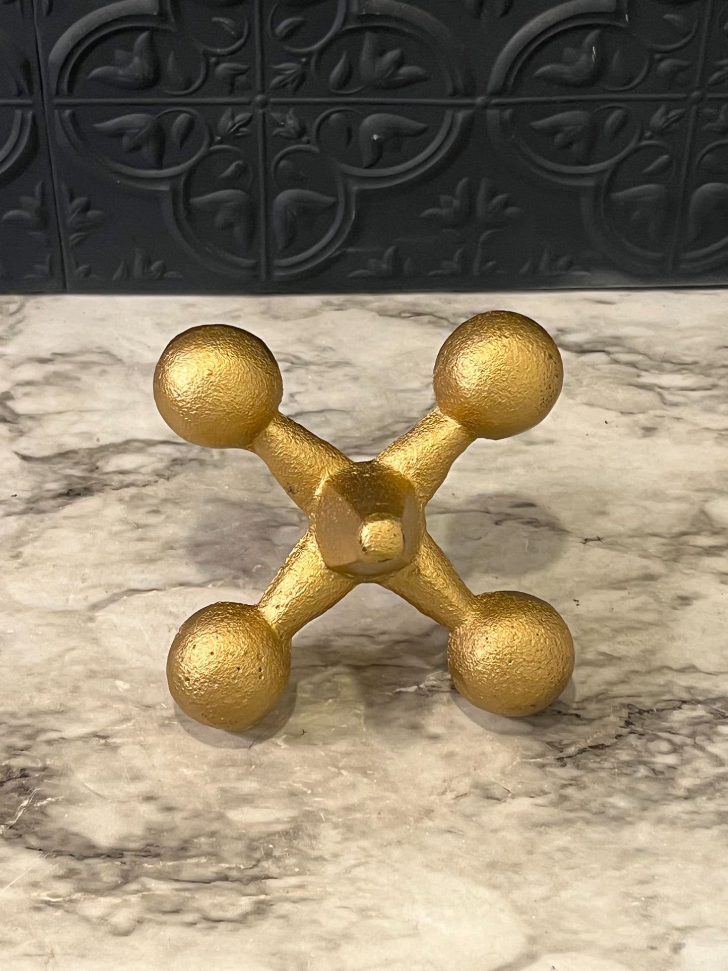 Cast Iron Gold Jack/bookend