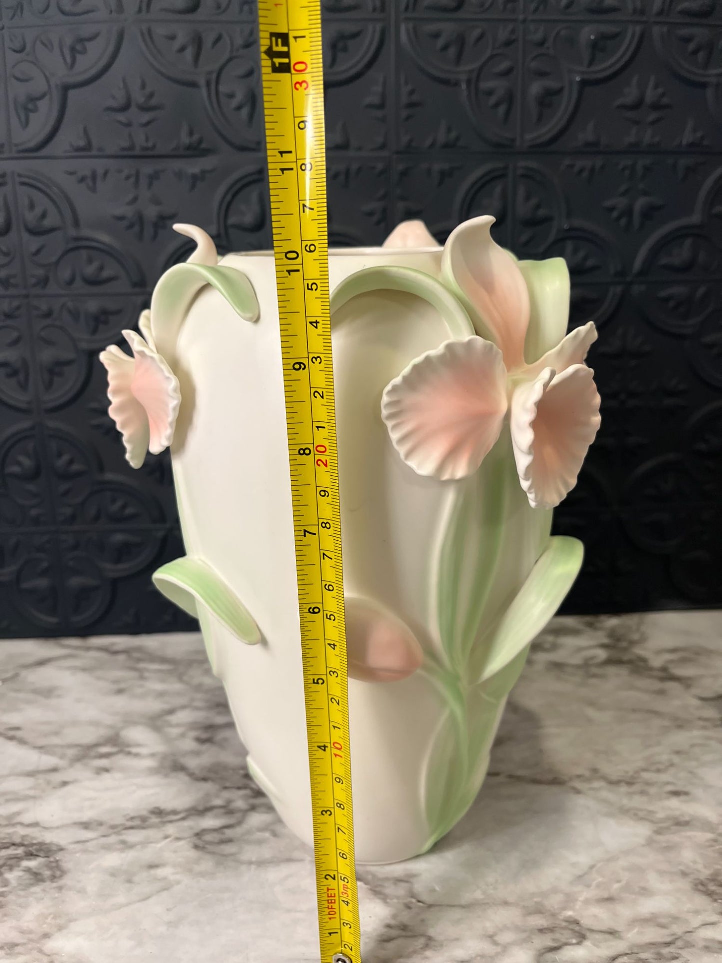 Fitz and Floyd Iris vase