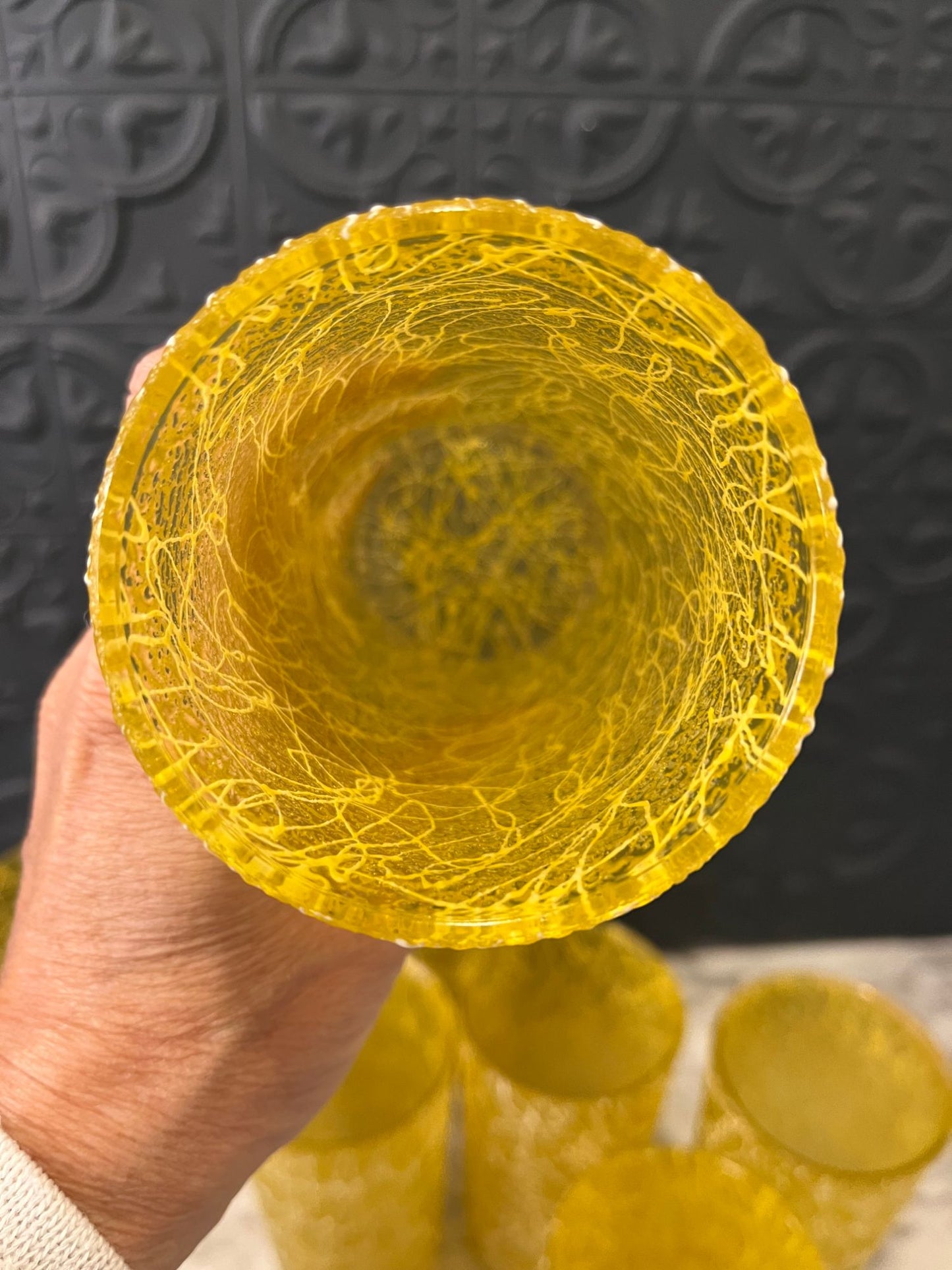 MCM Spaghetti String Glasses Set of 7
