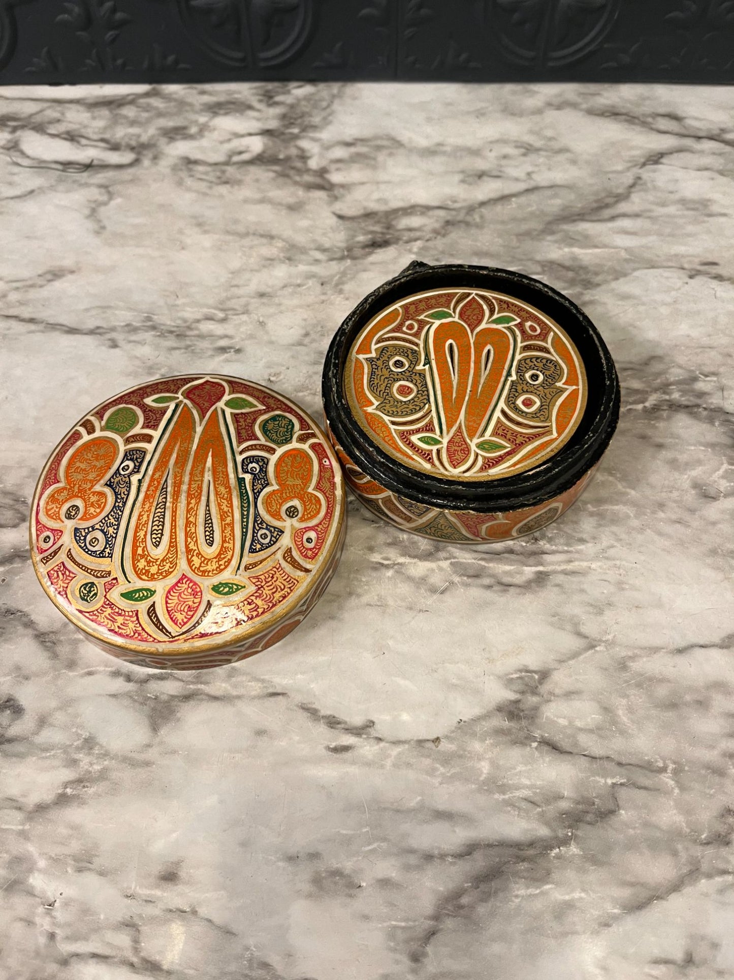 Kasjmin Hand Painted Coasters