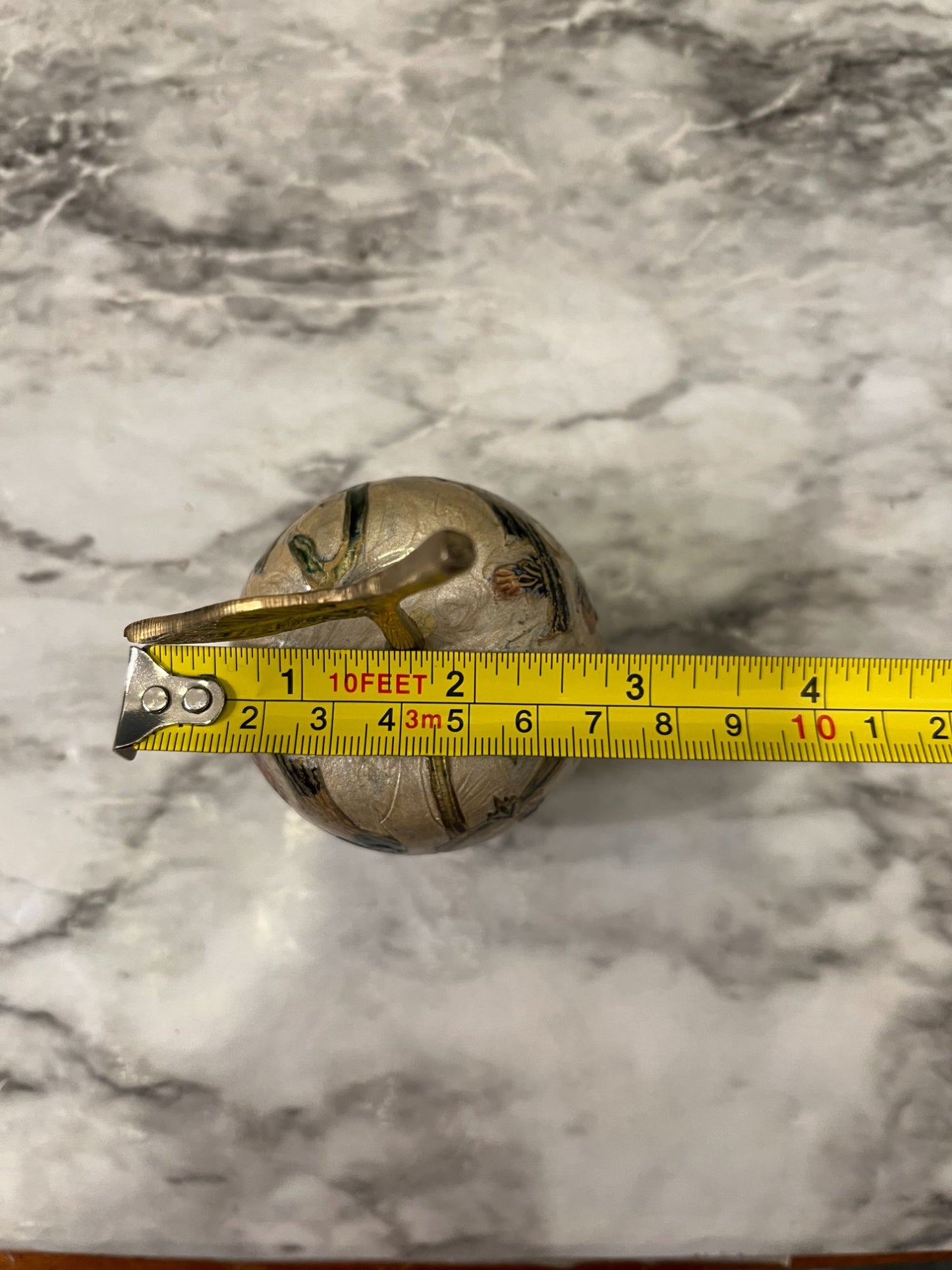 Brass Enamel Apple Bell