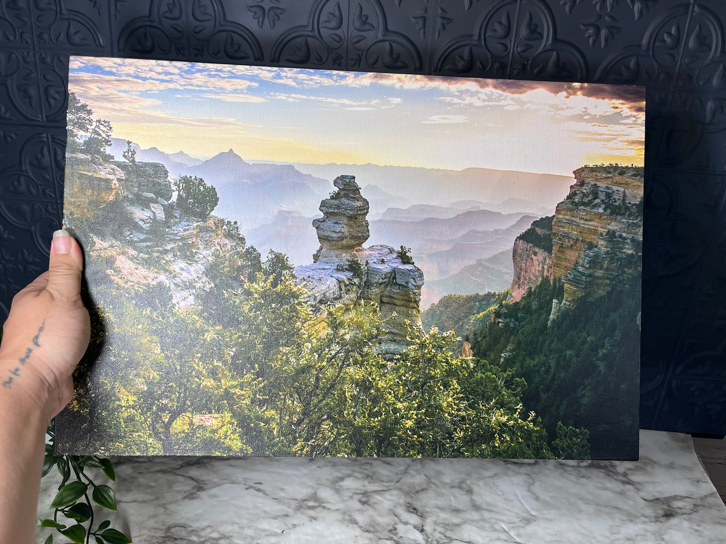 Grand Canyon Photograph On Canvas