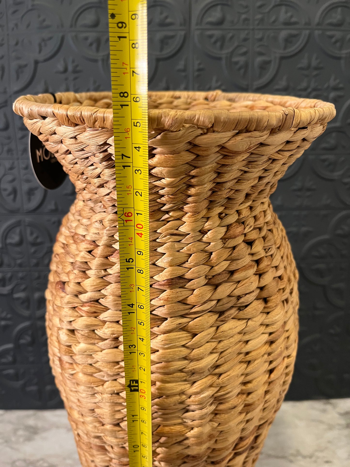 Large Wicker Vase