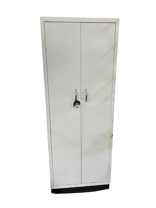 White Metal Cabinet