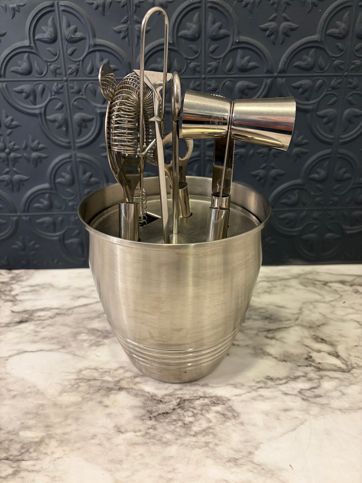 Stainless Steel Drink Mix Set