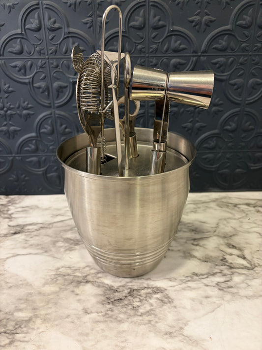 Stainless Steel Drink Mix Set