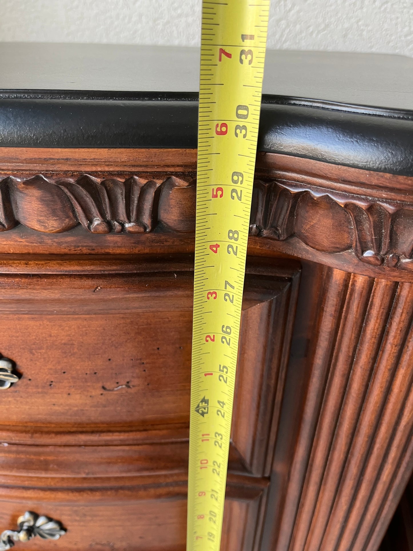 Wynwood Large nightstand with black top- each