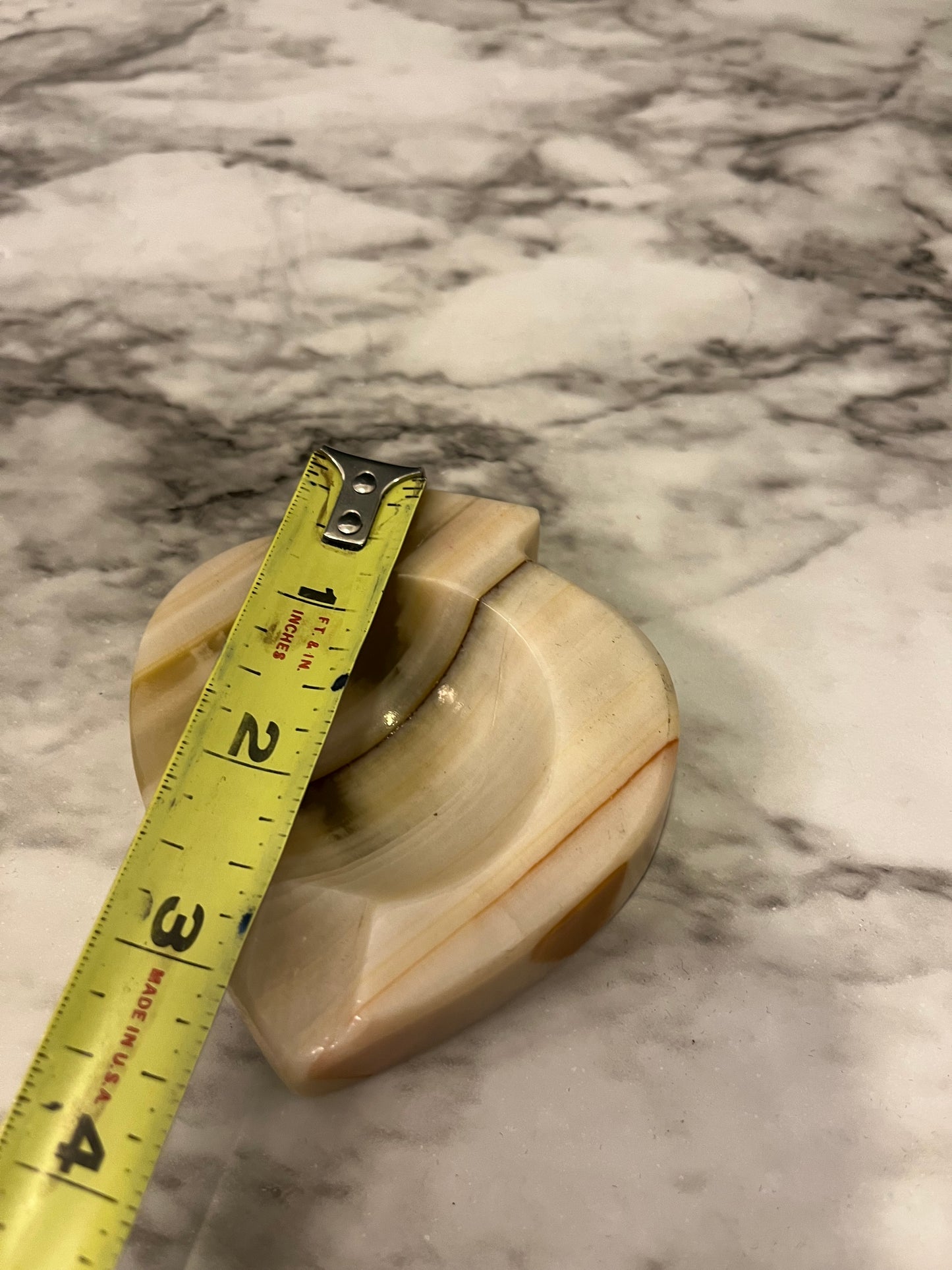 Onyx Spade Individual Ashtray