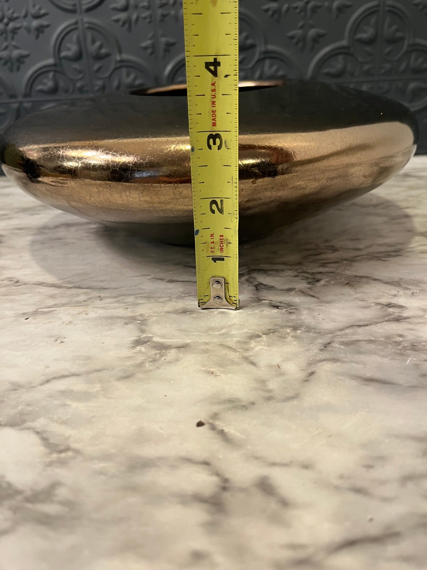 Hagear Bronze Round Vase
