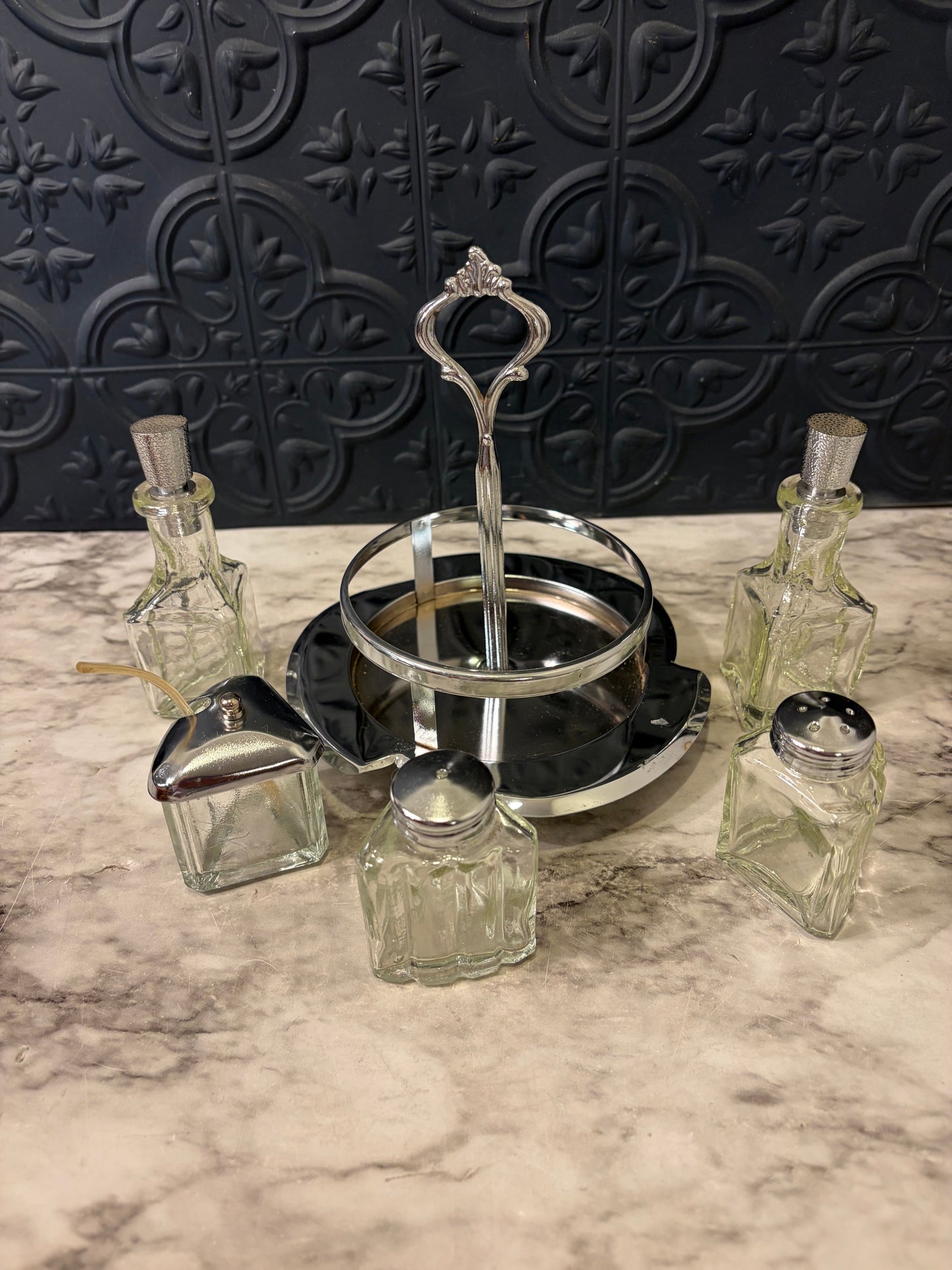 Vintage Condiment Caddy