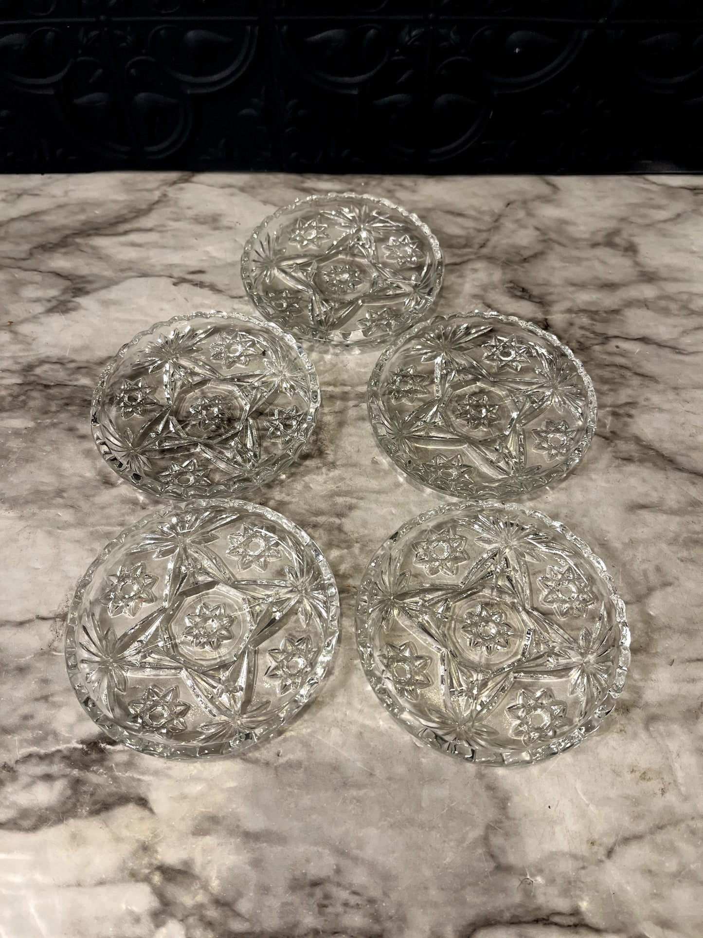 Crystal Coasters x 5