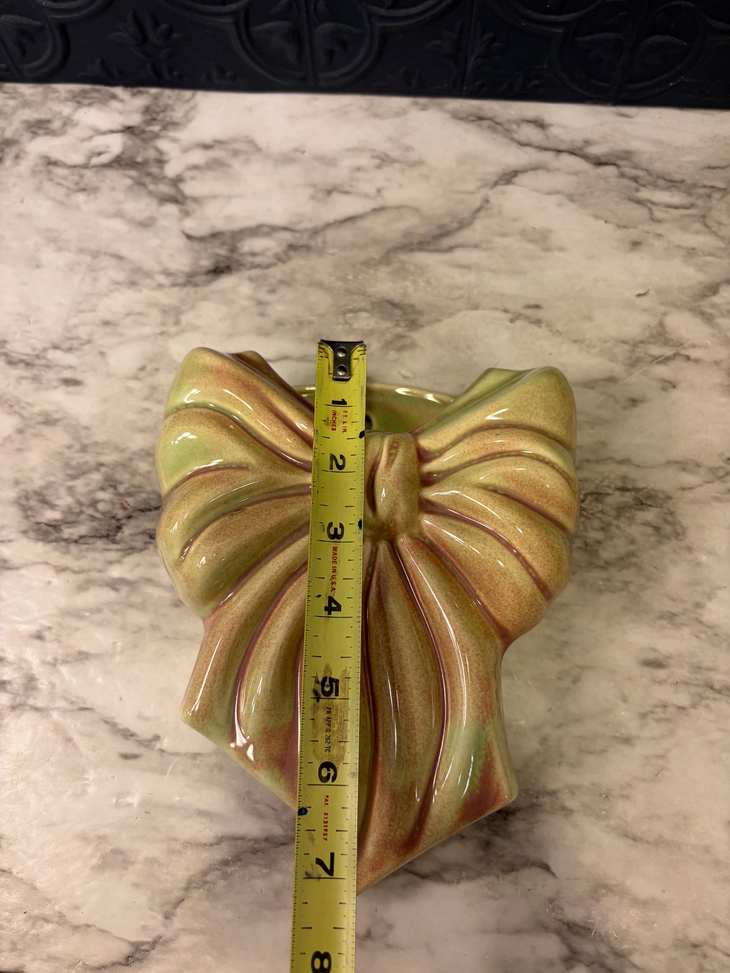 West Coast Ceramic Bow Wall Planter