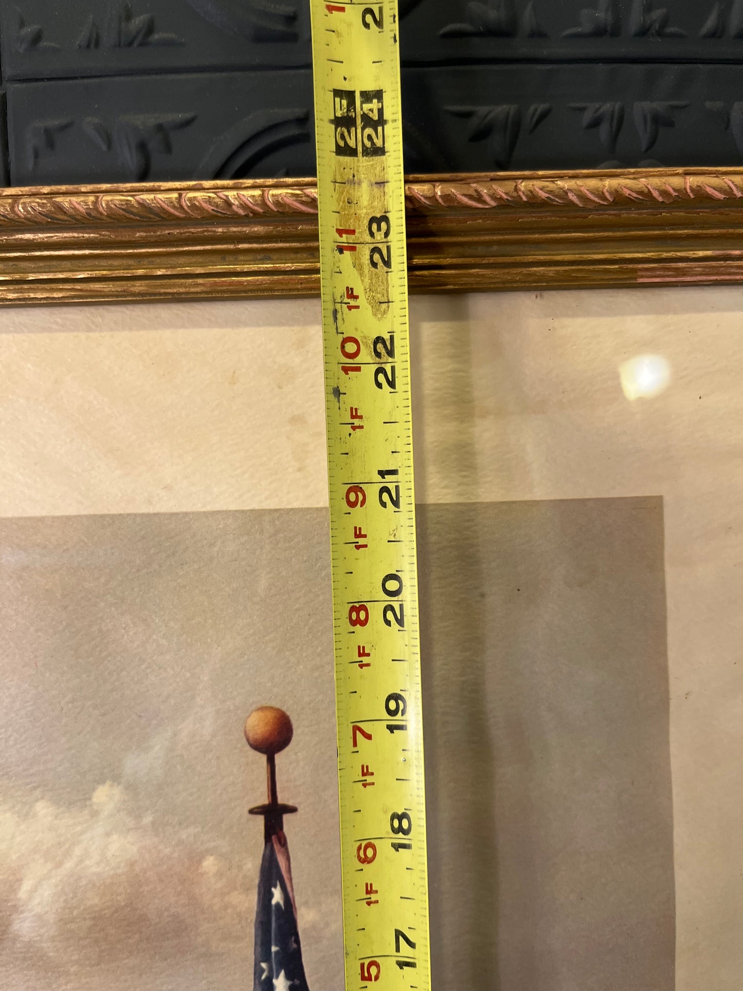 Print of Our Flag by Fred Tripp