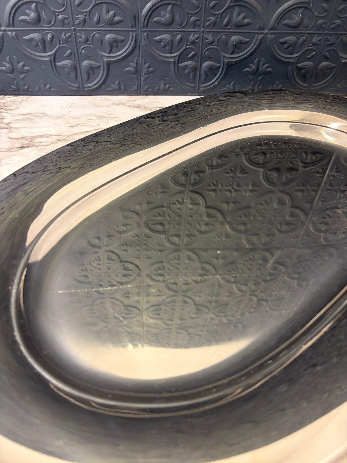 Vintage Farberware Stainless Steel Serving Tray