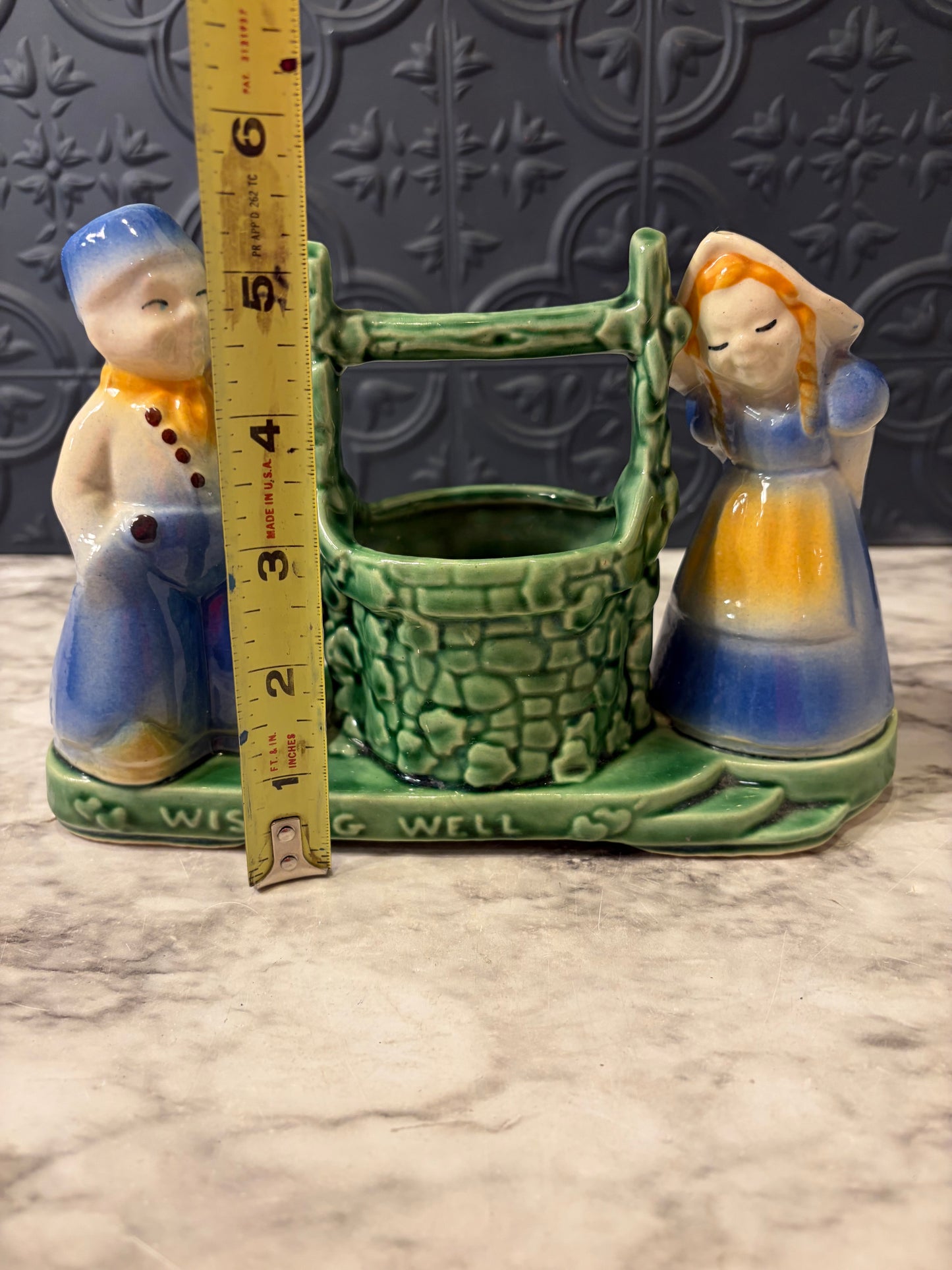 Shawnee Dutch Boy and Girl at Wishing Well