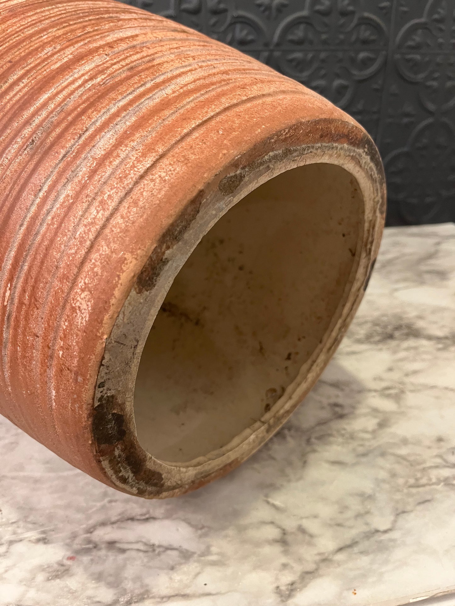 Terracotta Double Handle Jug Tall No bottom