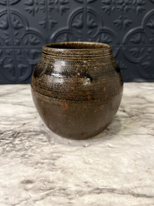 Brown pottery Bowl Small