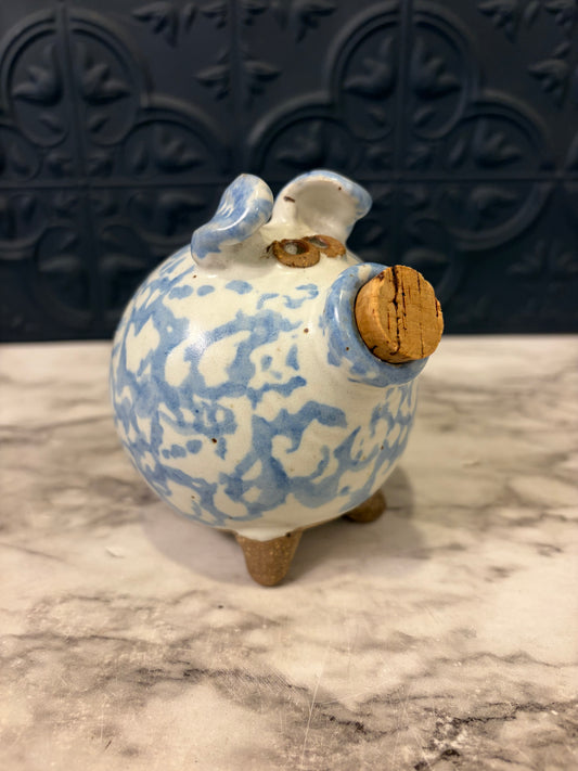 Spongeware Style Piggy Bank Small