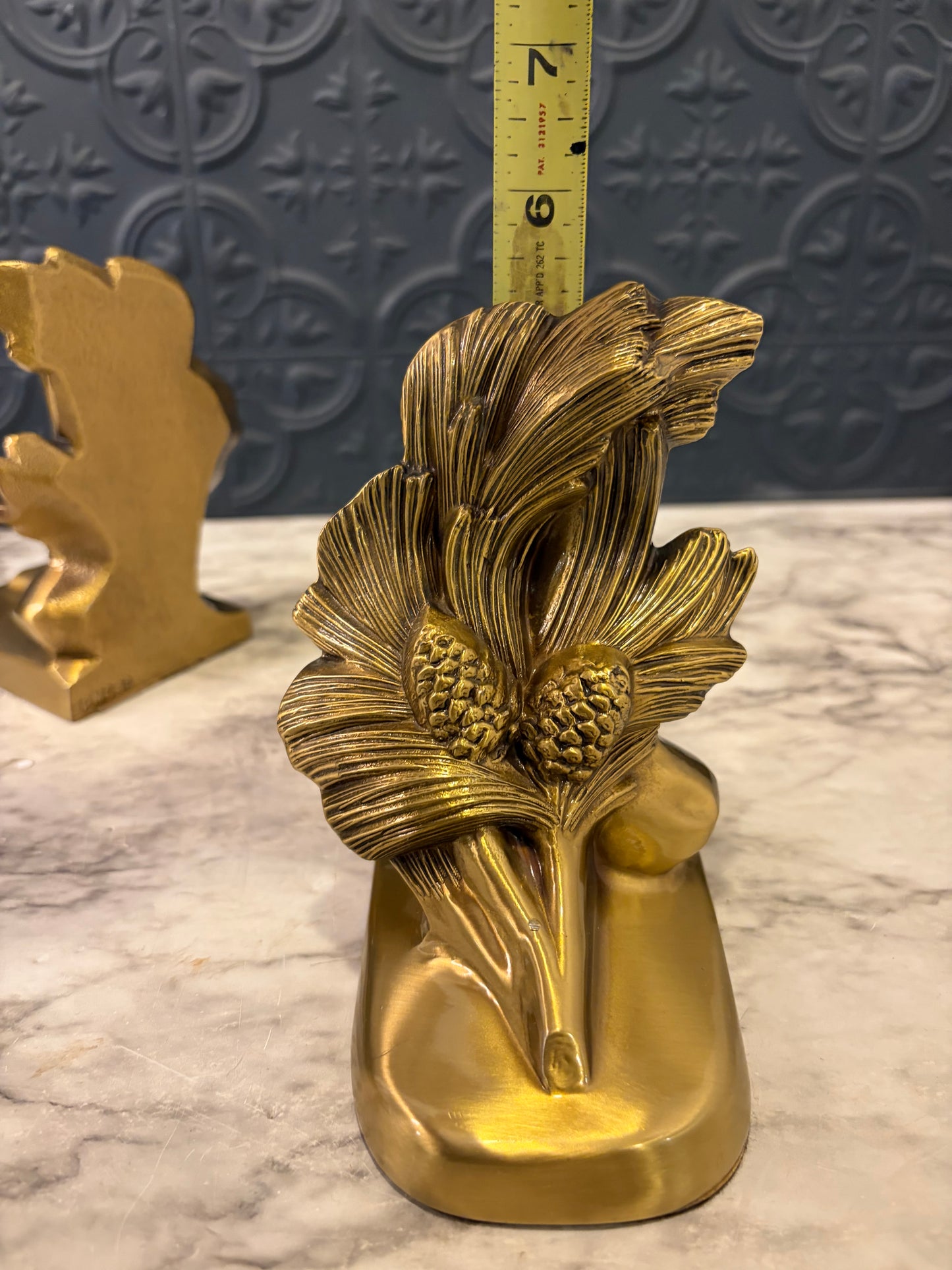 Pine Cone Bookends - Philadelphia Manufacturing