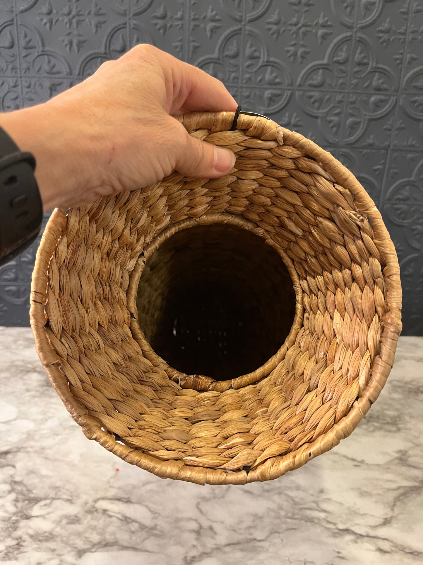 Large Wicker Vase