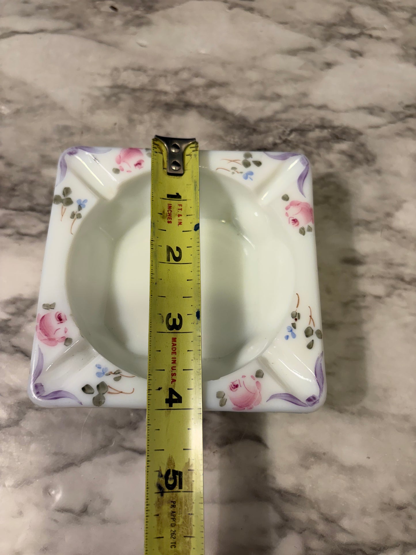 Westmoreland Milk Glass Ashtray