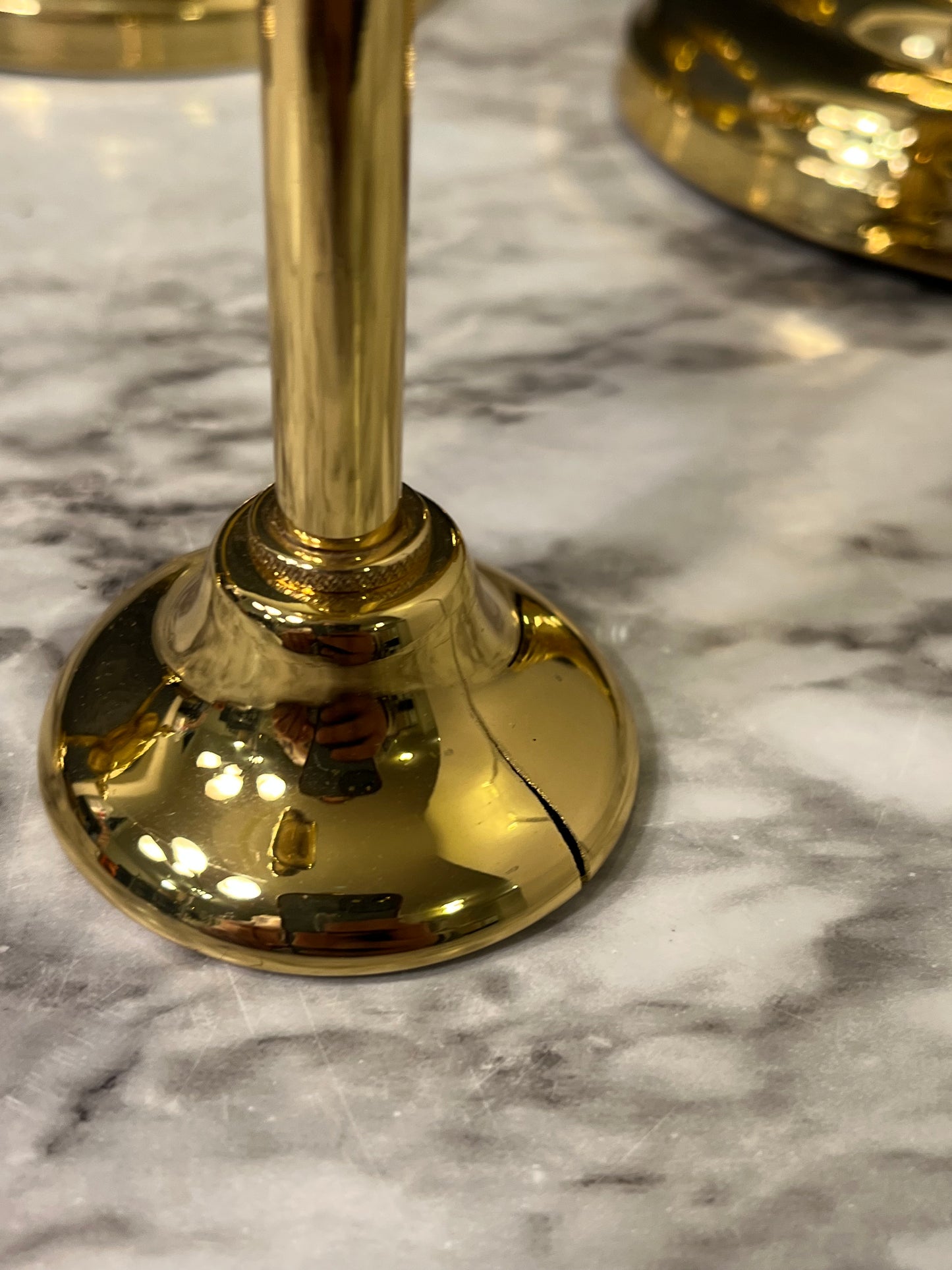 Copper Craft Brass candle Sconces x2