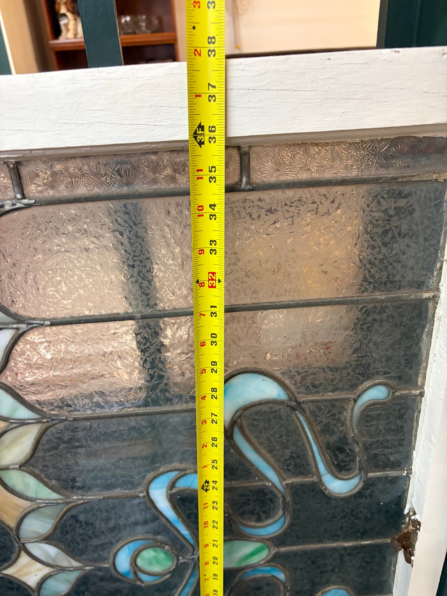 Leaded Stained Glass Panel