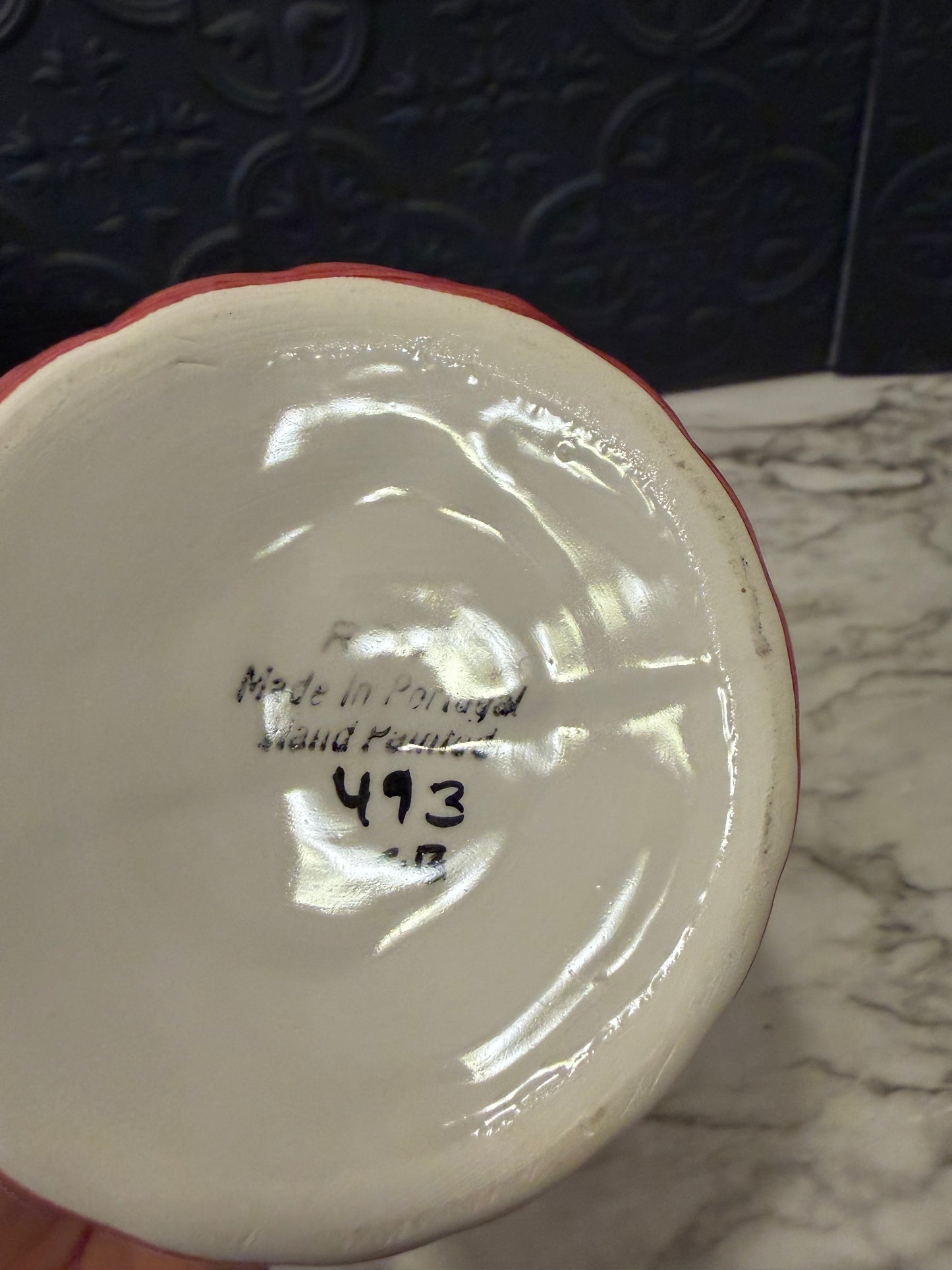 Hand Painted Pot from Portugal