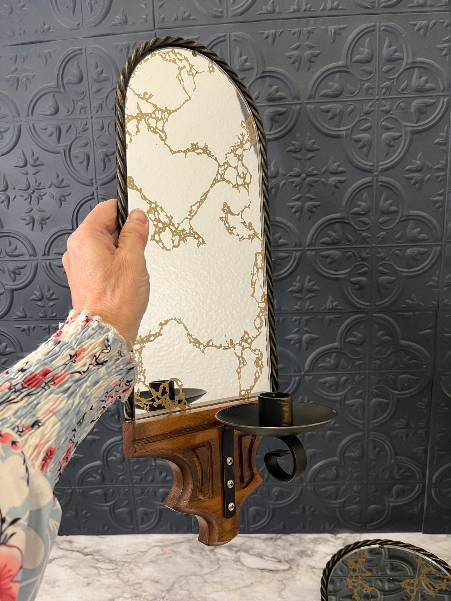 MCM Smoke Mirror Sconce