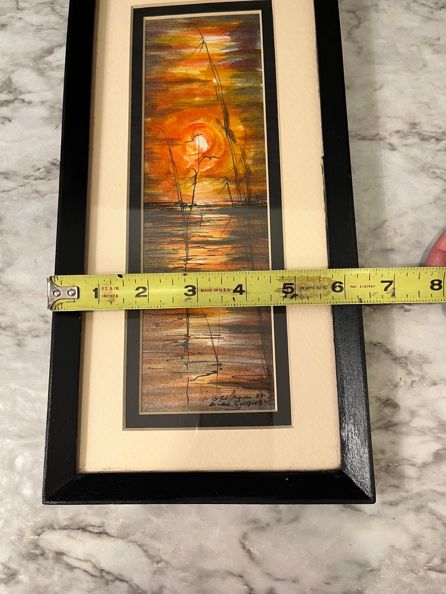 Origin Sunset Artwork from Ghana