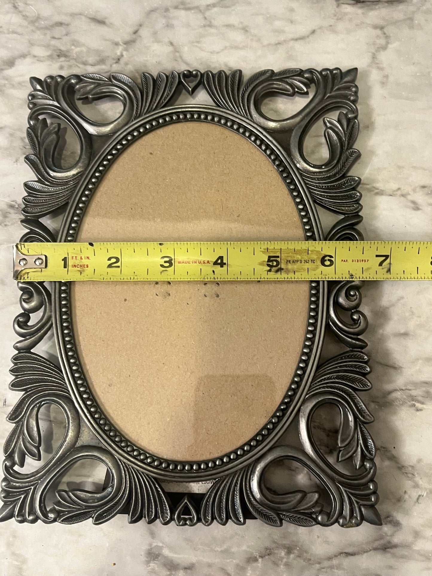 Metal Picture Frame with Cutouts