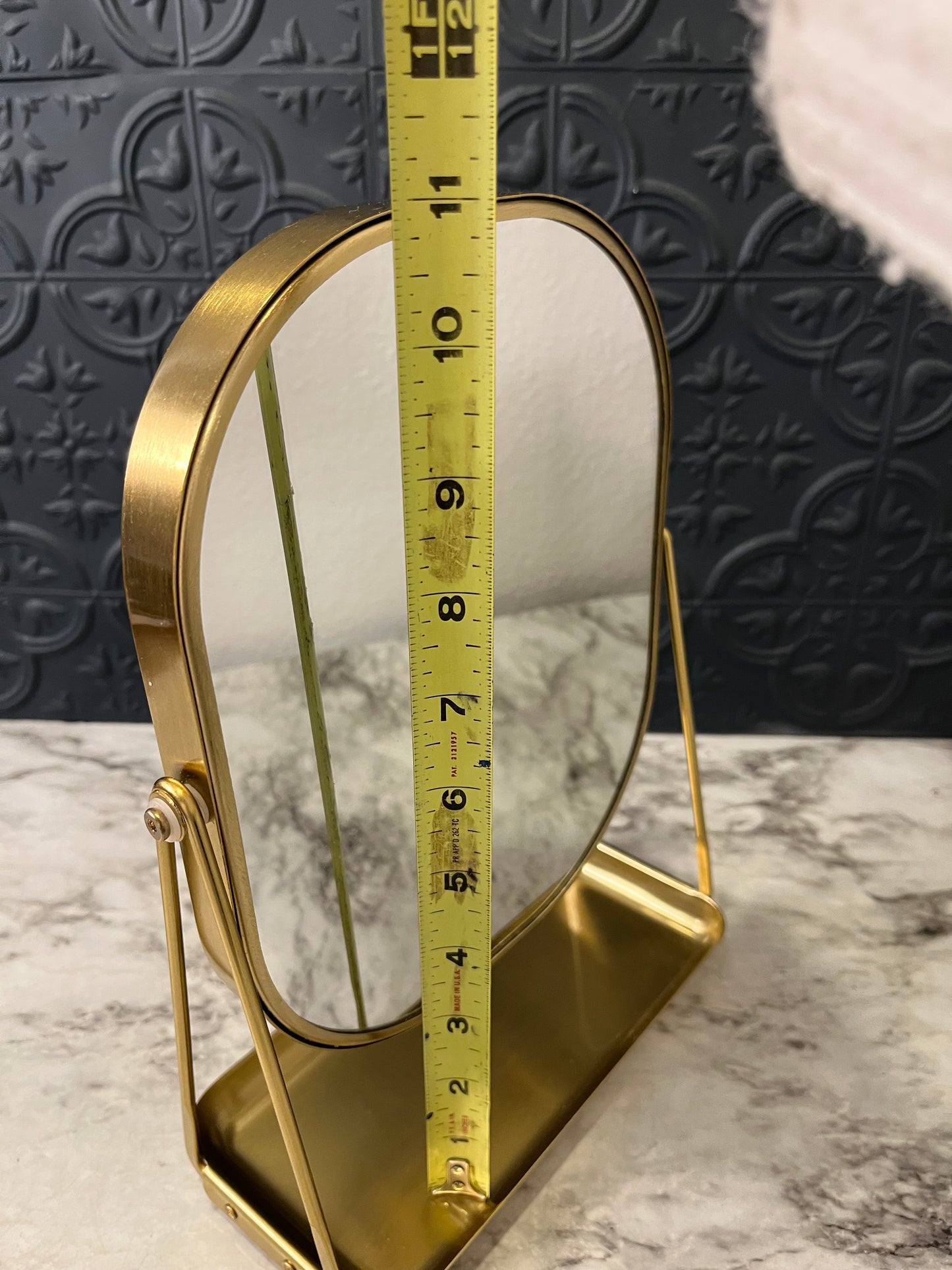 Brass Vanity Mirror/Magnification