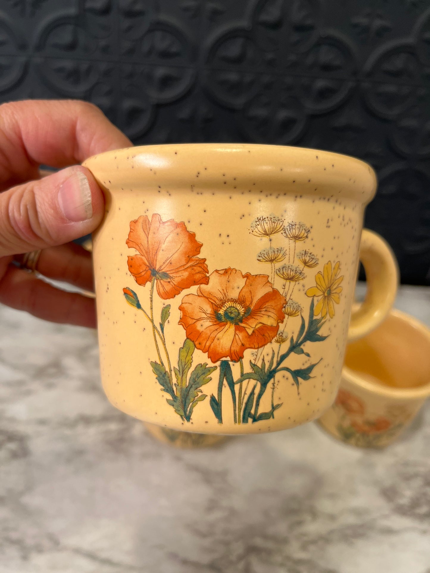 Treasure Craft Wildflower Coffee Mug x 5