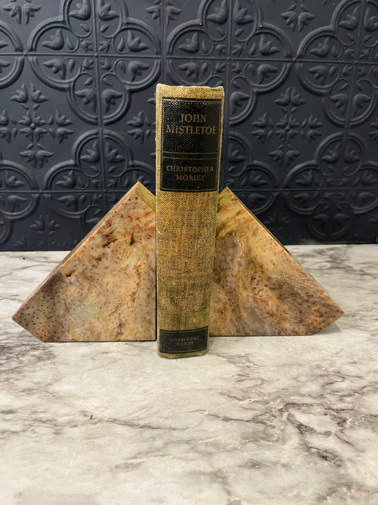 Triangle Shape Stone Bookends