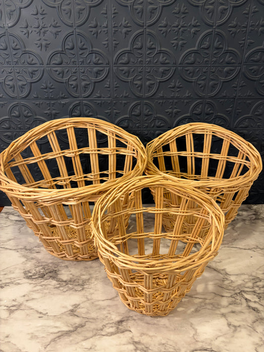Basket Set of 3 Decorative Baskets